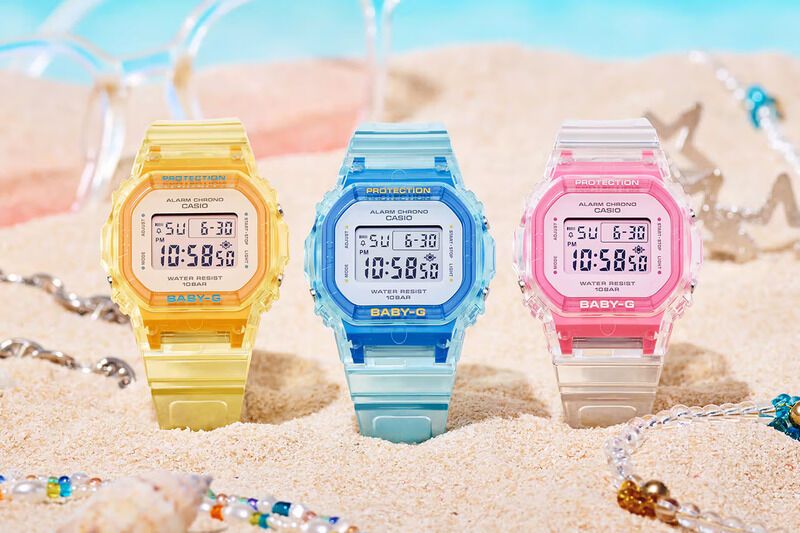 Summery Y2K Era Timepieces Casio BABY G BGD 565