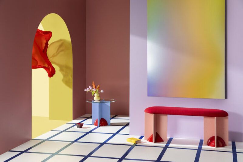 Retro Colorful Furniture Collections