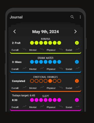 Intuitive Journal Tracking