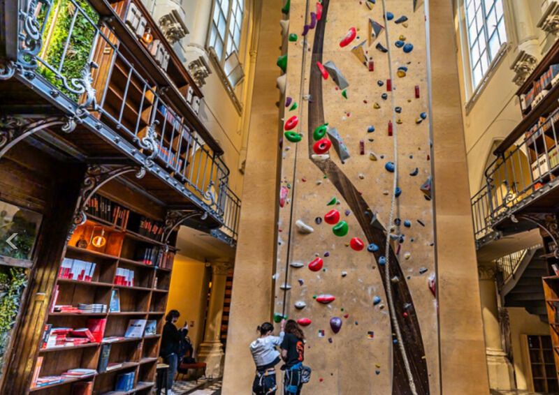 Rock-Climbing Work Spaces