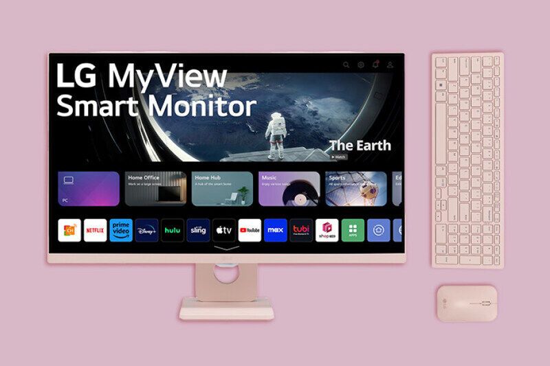 Pink-Tonal Smart Monitors