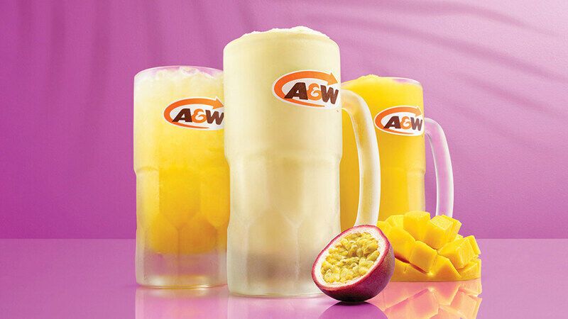 Icy Passionfruit Beverages