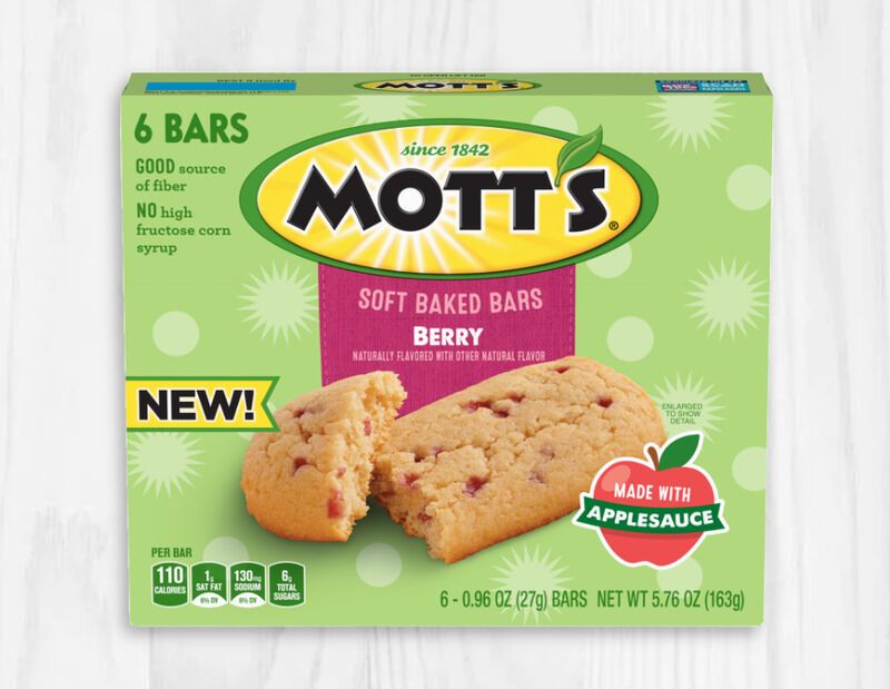 Fruity Applesauce-Based Bars