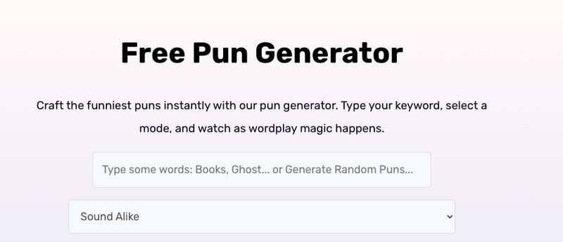 Sophisticated Pun Generators