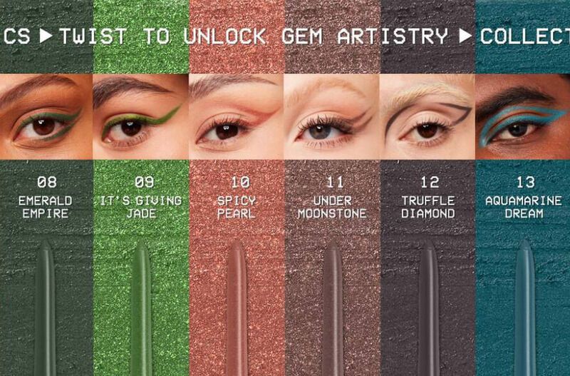 Gem-Toned Eyeliners