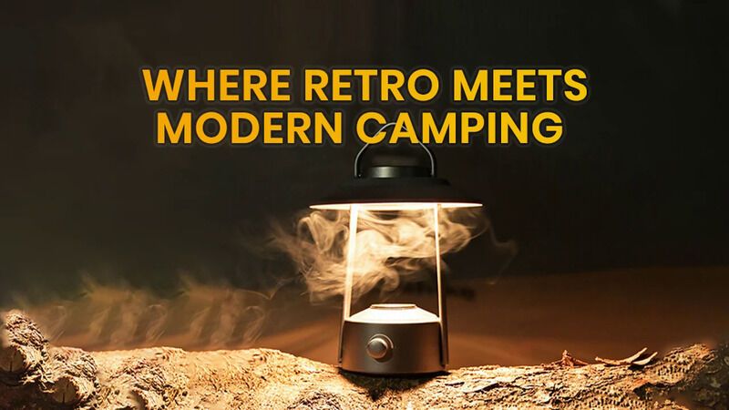 Vintage-Inspired Camping Lanterns