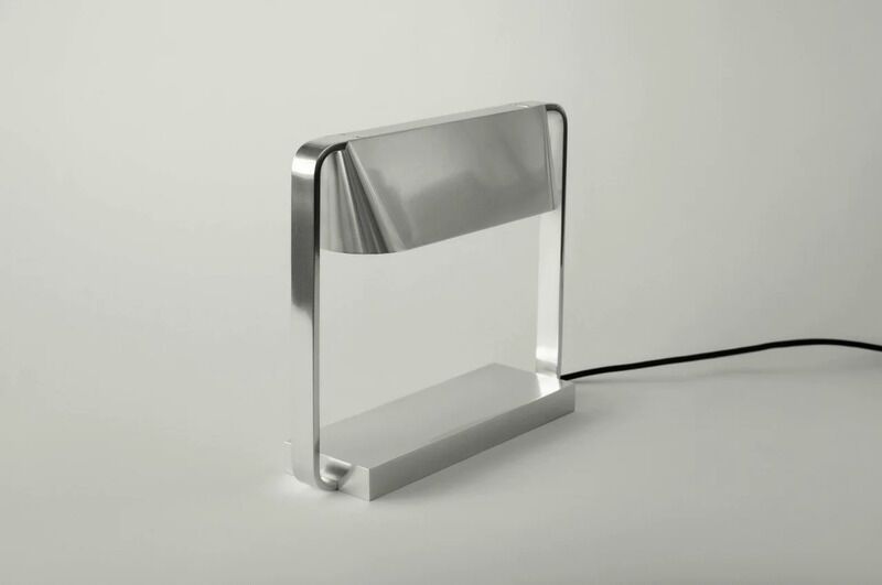 Sleek Contemporary Metal-Encased Lamps