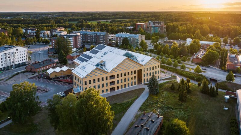 Timber Log-Crafted Cultural Centers