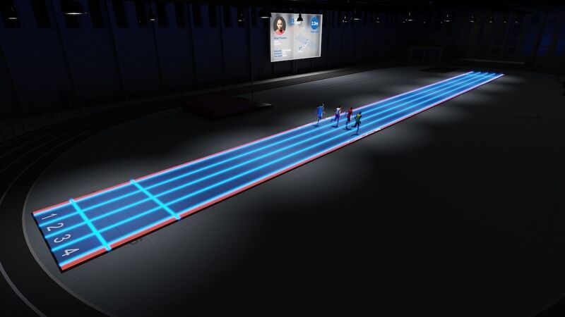 Sensor-Enabled Performance Running Tracks