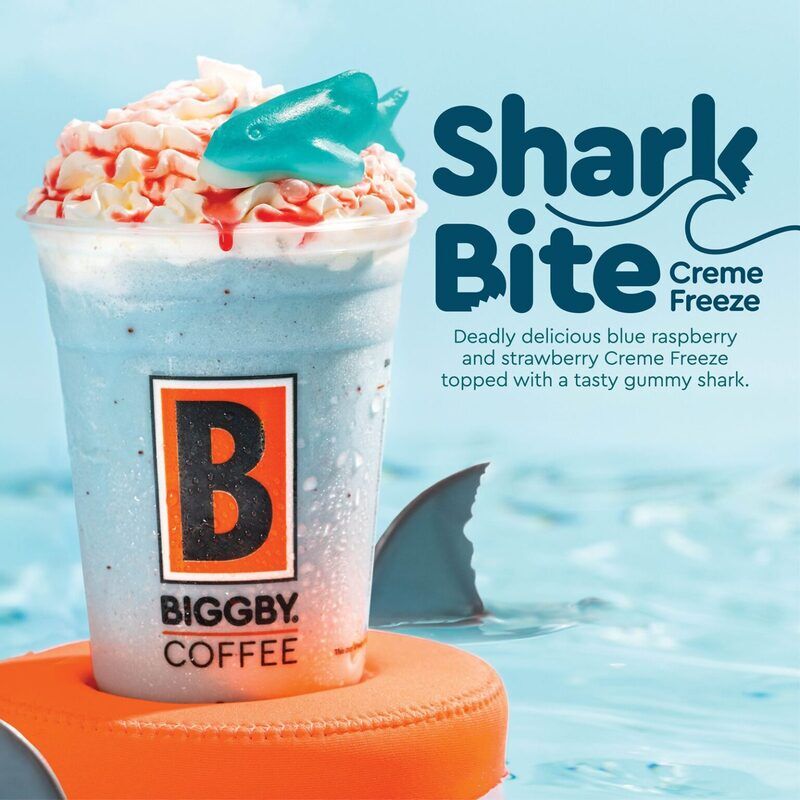 Shark Attack-Themed Drinks