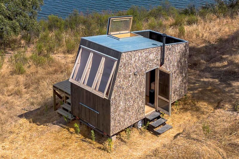 Mini Cork-Based Mobile Homes