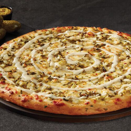 Premium Pickle-Topped Pizzas