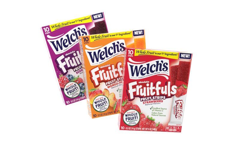 Strip-Style Whole Fruit Snacks