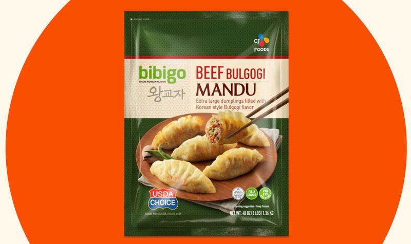 Packaged Korean Beef Dumplings