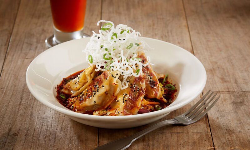 Chili Crisp-Topped Dumplings