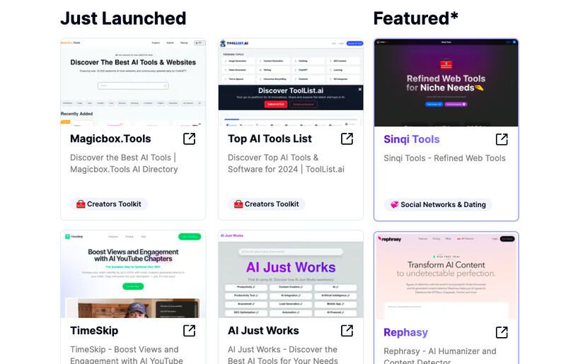 AI Tool Directories