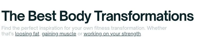 Fitness Transformation Directories