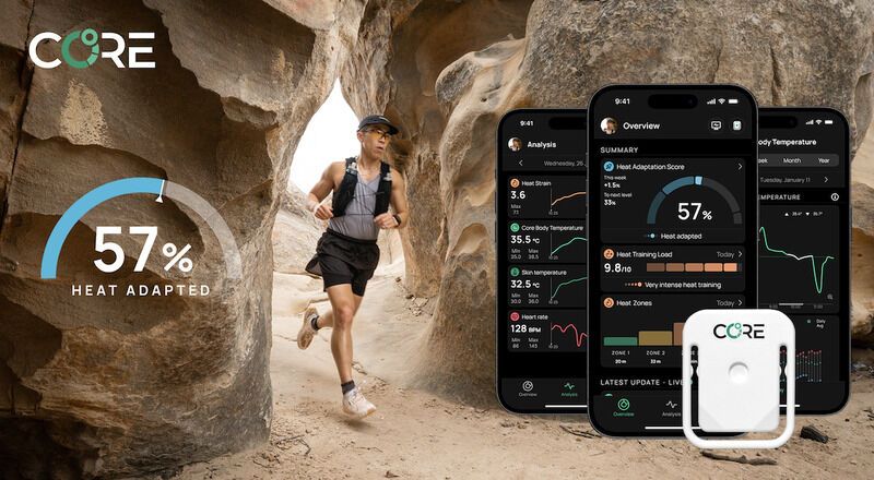 In-App Heat Adaptation Scores