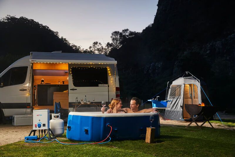 Inflatable Campsite Hot Tubs