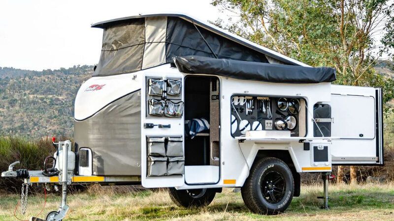 Pop-Up Family-Friendly Camping Trailers