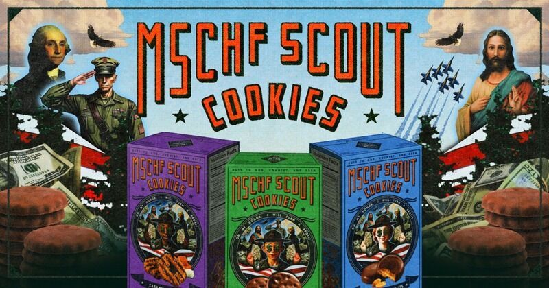 Satirical Girl Scout Cookies