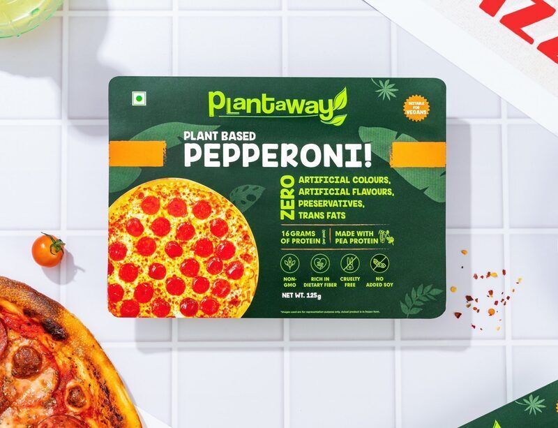 Plant-Based Pepperoni Slices