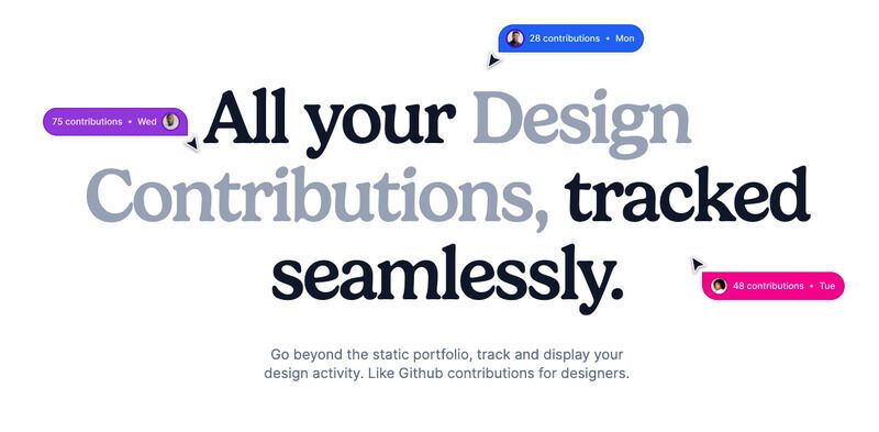 Trackable Design Portfolios