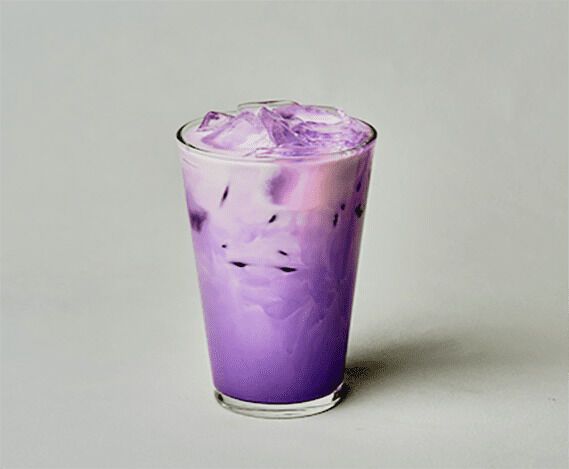 Pretty Purple Ube Lattes