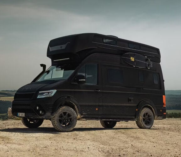 Stealthy Overlanding Camper Vans