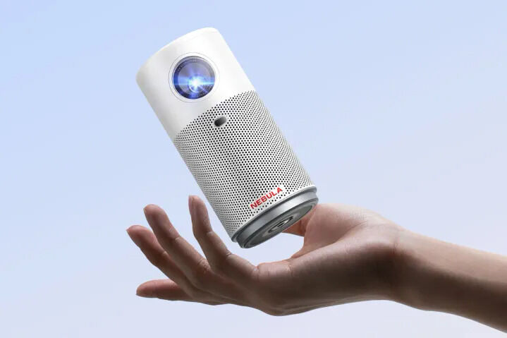 Compact Google-Equipped Projectors