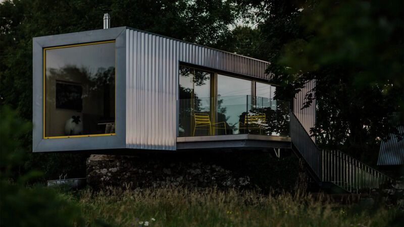 Ruin-Adaptive Shipping Container Homes