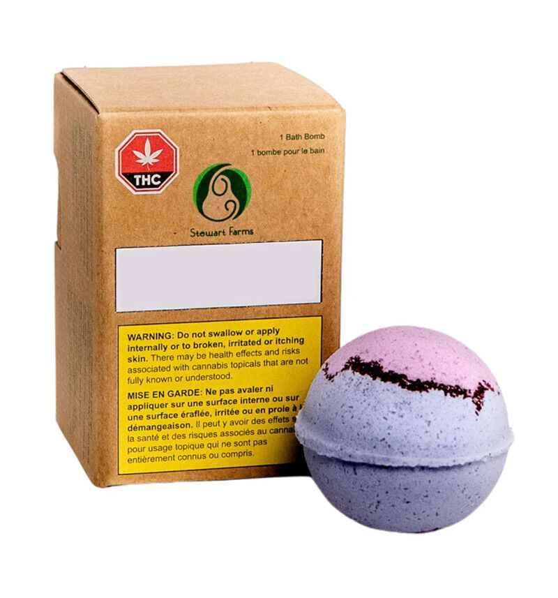 Eco-Friendly THC Bath Bombs