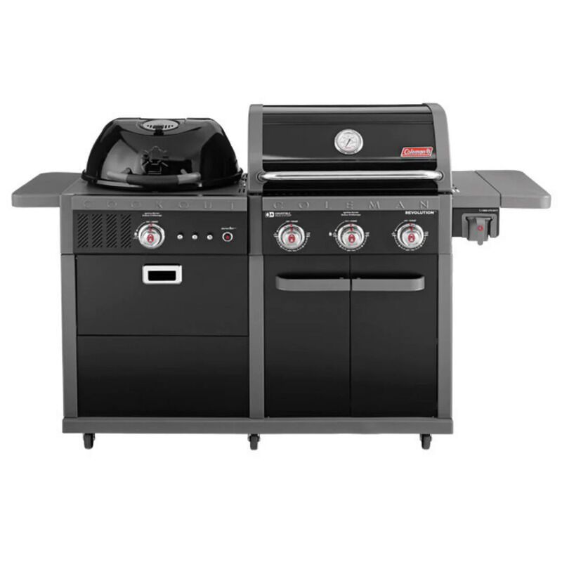 Dual-Fuel Backyard Barbecues