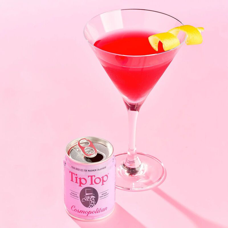 Single-Serve Cosmo Cocktails