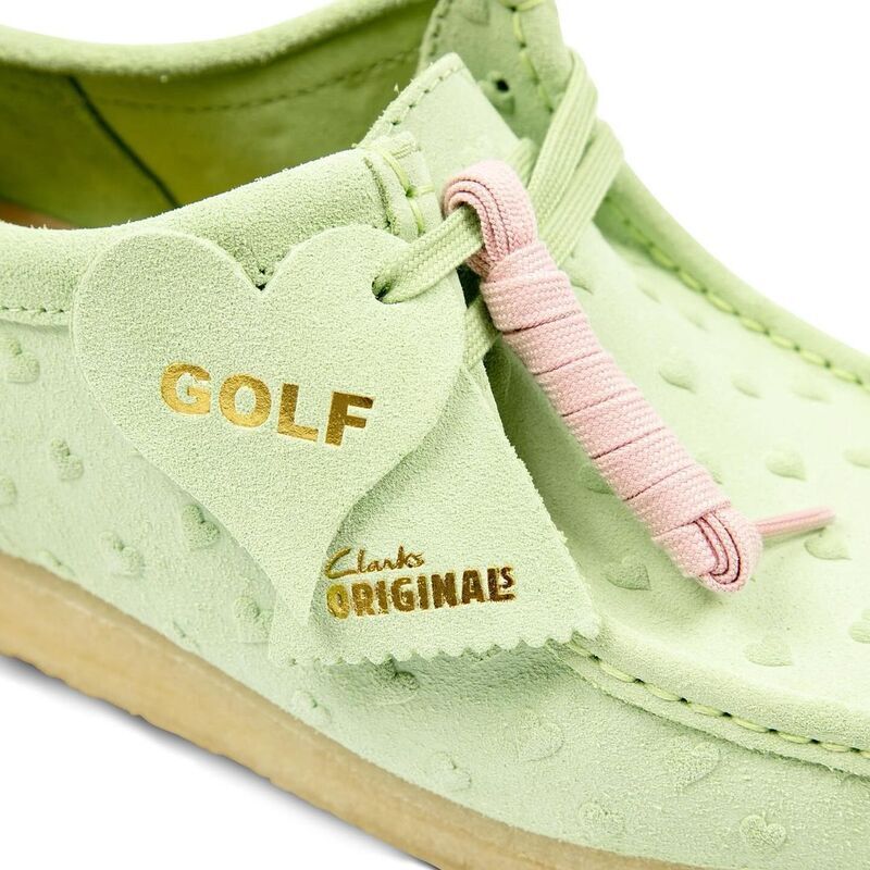 Heart Motif Collaborative Footwear golf wang and clarks