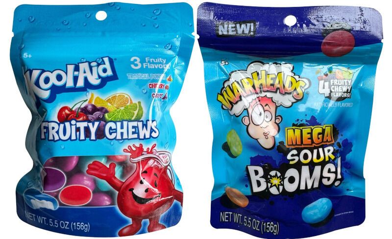 Branded Fruity Chew Candies