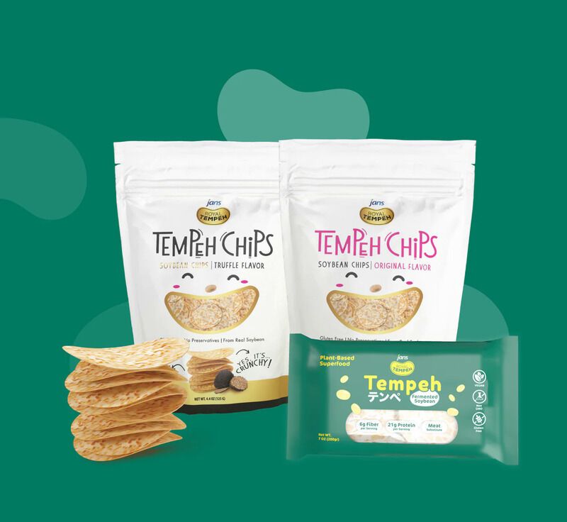 Traditional Indonesian Tempeh Ranges