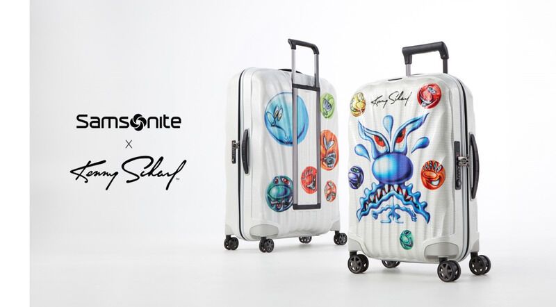 Artistically Adorned Luggage Collections