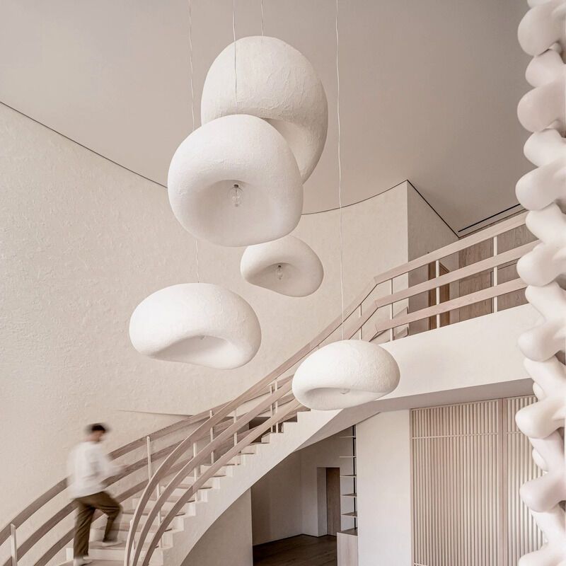 Organic Cloud-Like Lamps