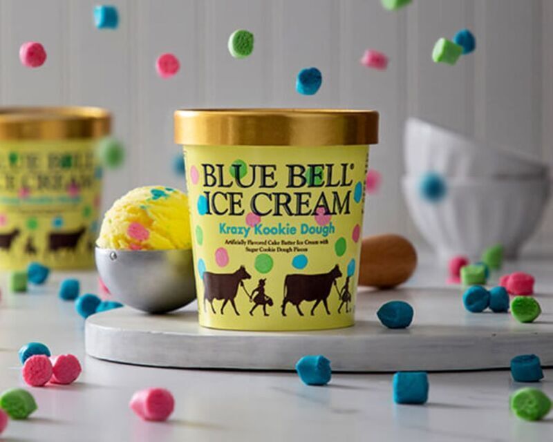 Cake-Batter Ice Creams