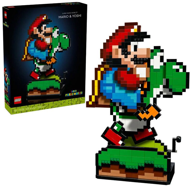 Super mario building blocks on sale