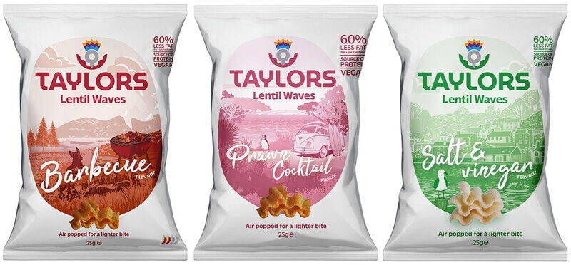 Air-Popped Lentil Snacks