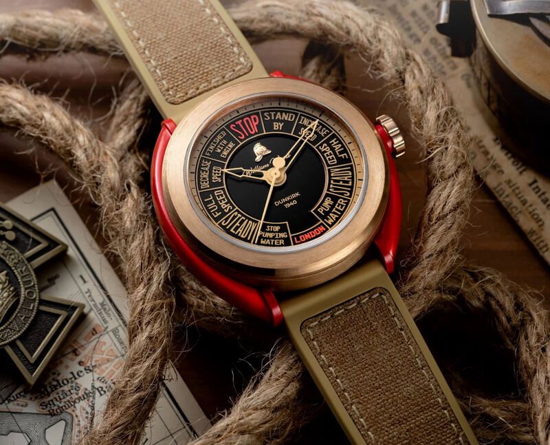 War Boat-Inspired Timepieces