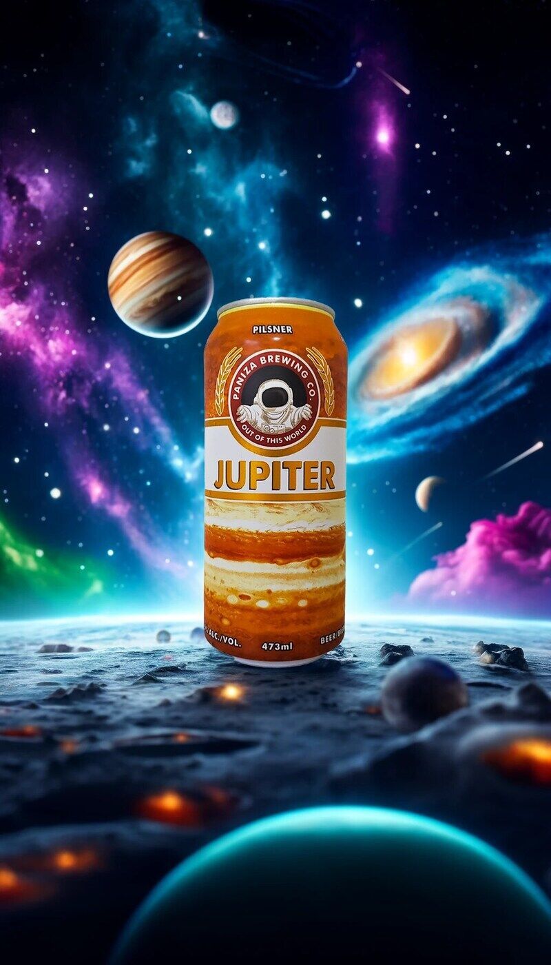 Planet-Themed European-Style Pilsners