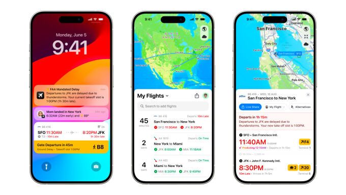 Delay-Predicting Flight Tracker Apps