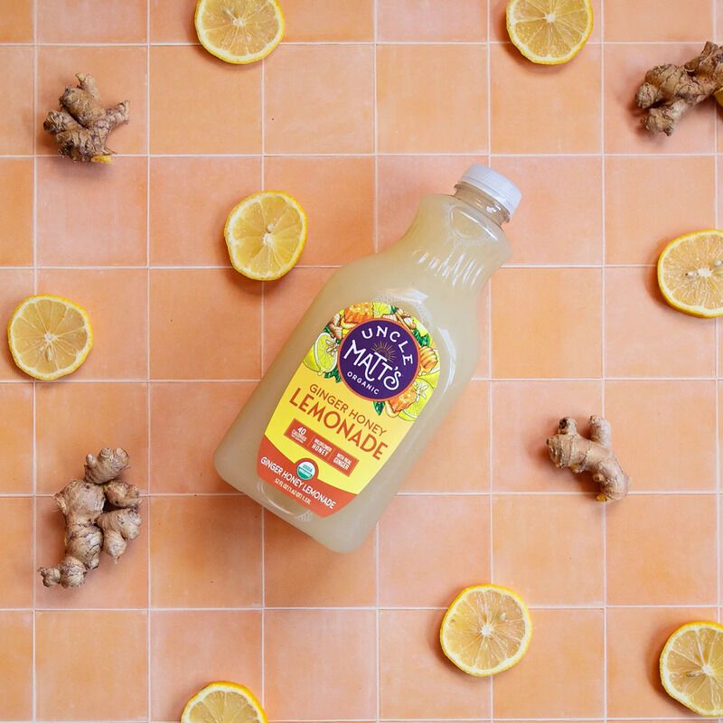 Ginger Honey Lemonades