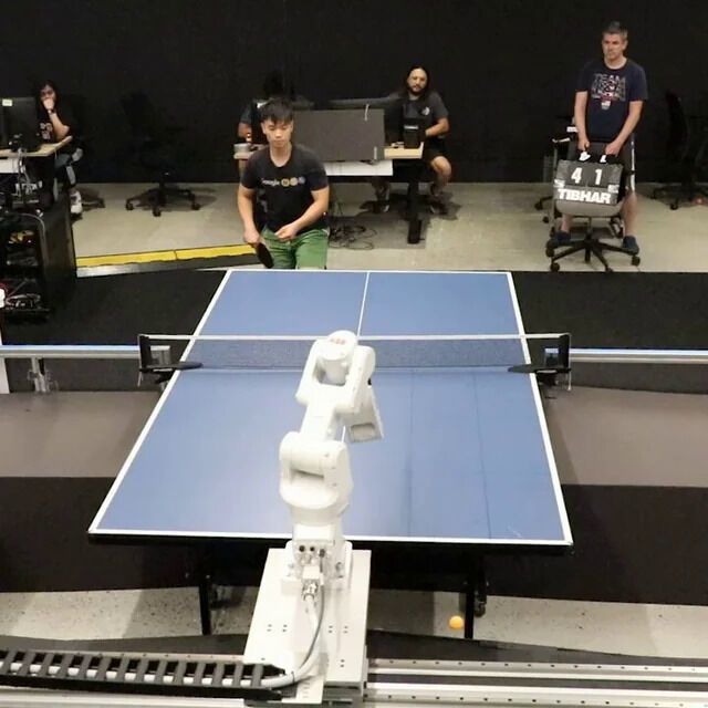 Tennis-Playing Robot Systems