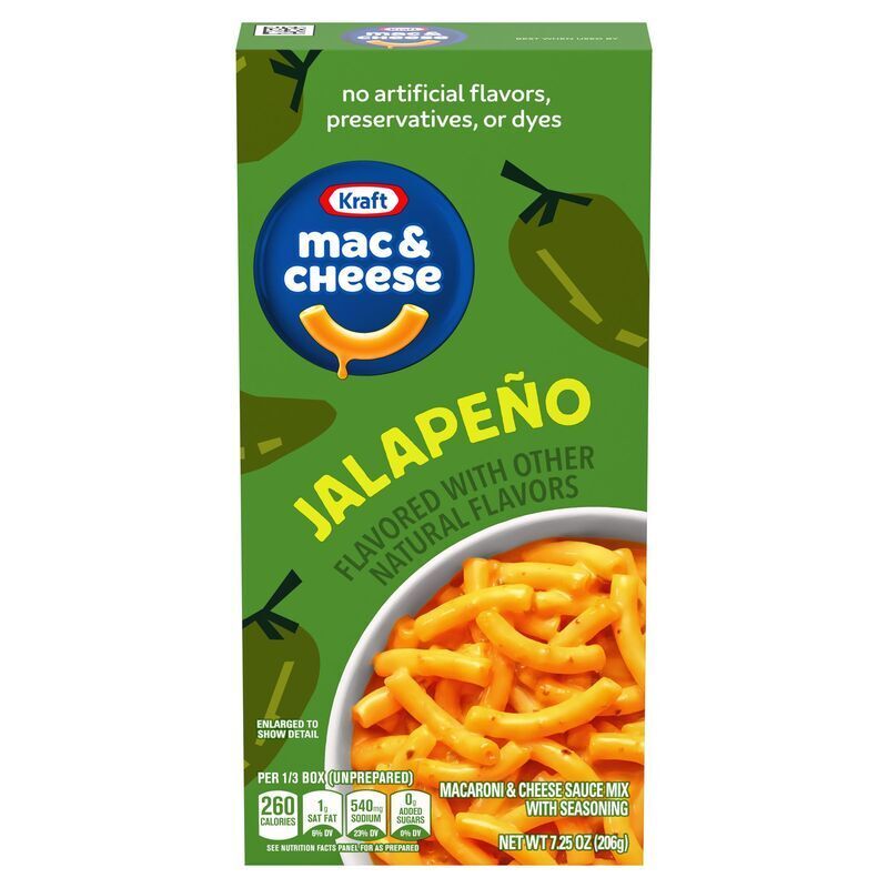 Pacakged Mac&Cheese Flavors