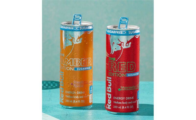 Summery Sugar-Free Energy Drinks