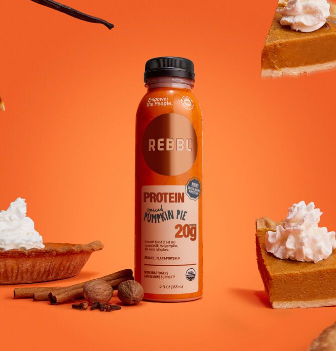 Pumpkin Pie-Inspired Protein Beverages